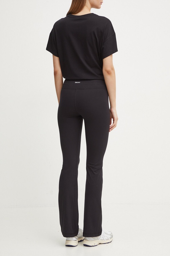 Легінси DKNY колір чорний фото 2