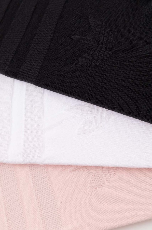 Шкарпетки adidas Originals 3-pack колір чорний