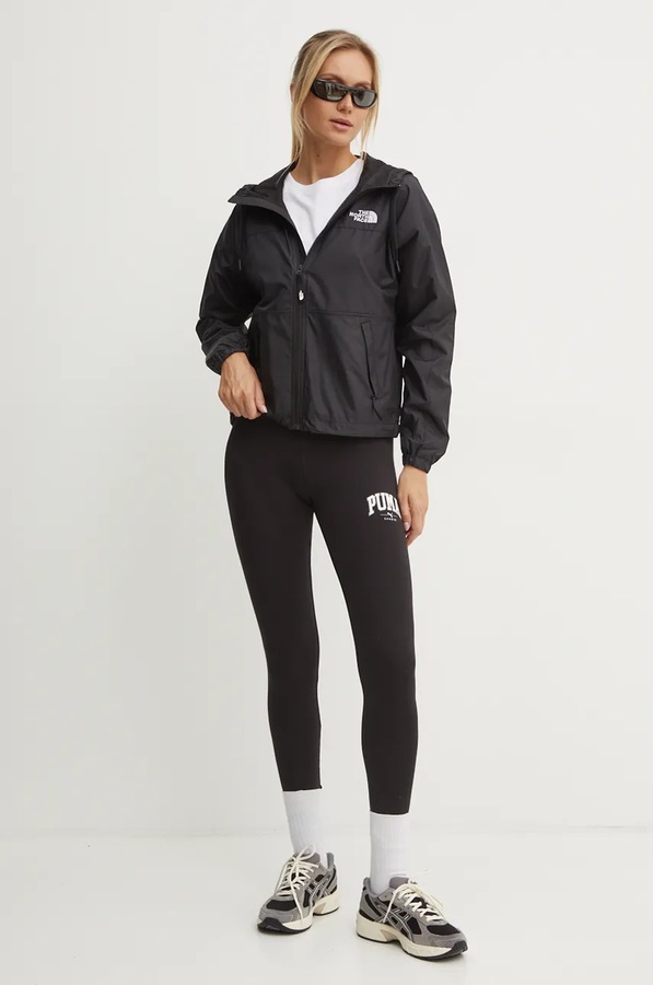 Легінси Puma колір чорний фото 2