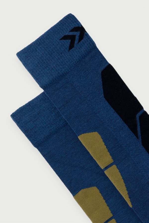 Гірськолижні шкарпетки з мериносовою вовною X-socks SKI PERFORM MERINO OTC колір темно-синій фото 2