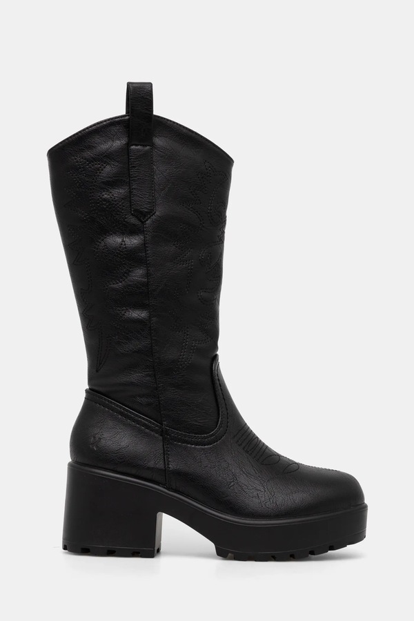 Чоботи Koi Footwear Wintu Long Chunky Western Boots колір чорний