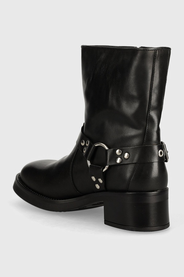 Шкіряні черевики Steve Madden Becase колір чорний фото 3