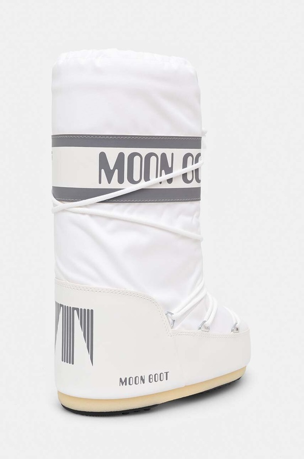 Зимние сапоги Moon Boot MB ICON NYLON цвет белый фото 2
