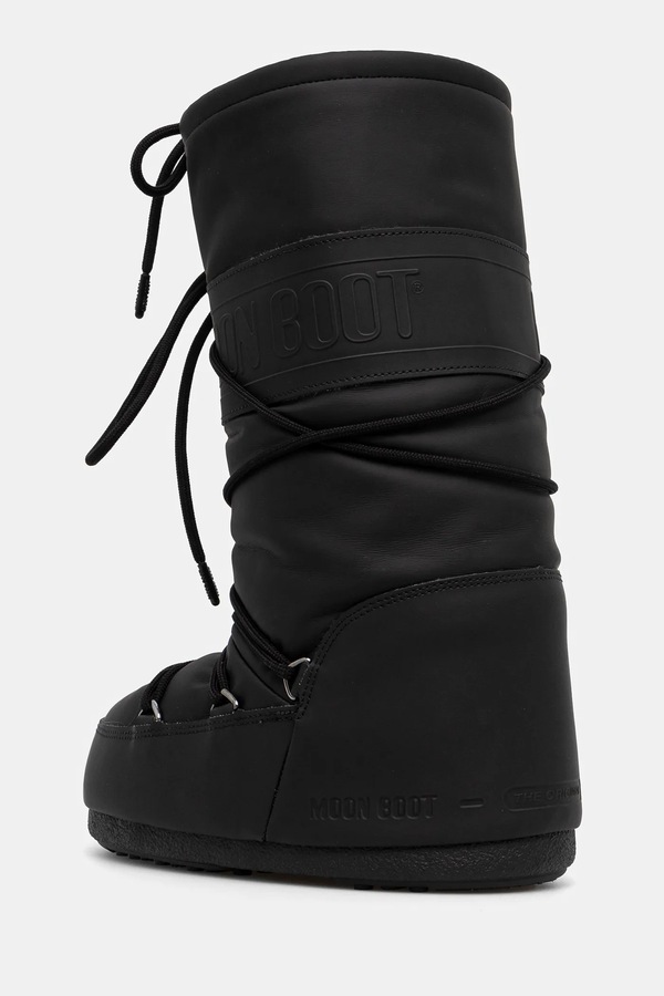 Зимові чоботи Moon Boot MB ICON RUBBER колір чорний фото 2