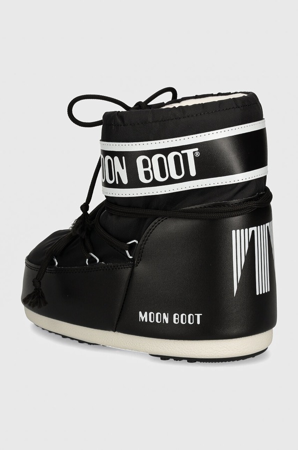 Зимові чоботи Moon Boot MB ICON LOW NYLON колір чорний фото 2