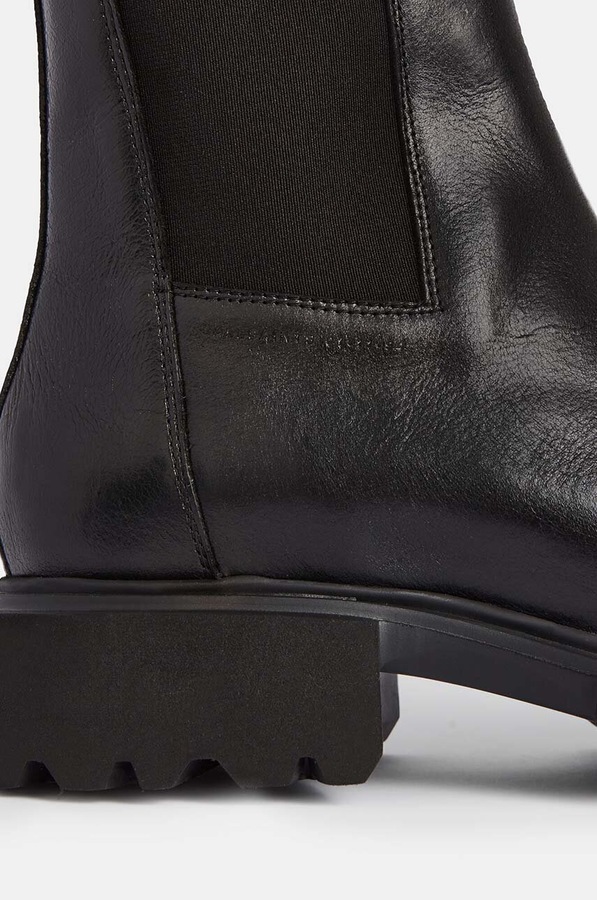 Шкіряні черевики AllSaints Hallie Boot колір чорний фото 4