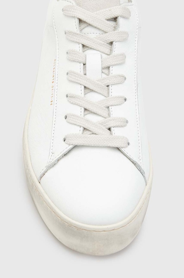 Кожаные кроссовки AllSaints Shana Sneaker цвет белый фото 2