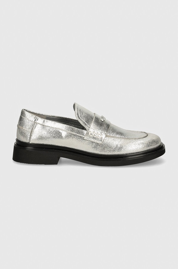 Мокасини Pepe Jeans PLS10424 колір срібний фото 2