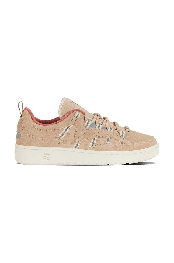 Замшевые кроссовки K-Swiss SLAMM 99 SDE цвет бежевый