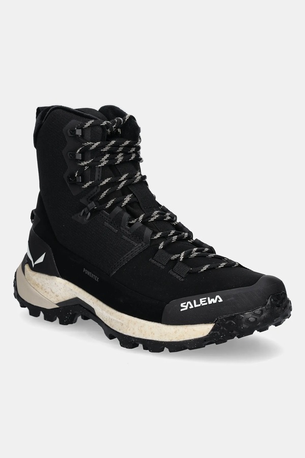 Черевики Salewa Puez Winter Mid PTX колір чорний
