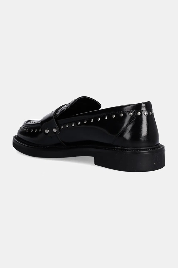 Шкіряні мокасини Steve Madden Harloe колір чорний фото 3