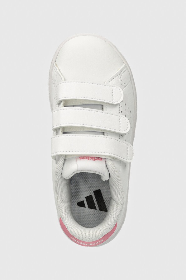Дитячі кросівки adidas ADVANTAGE BASE 2.0 CF C колір білий фото 4