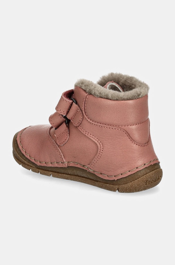 Детские кожаные сапоги Froddo PAIX UP WINTER цвет розовый фото 2