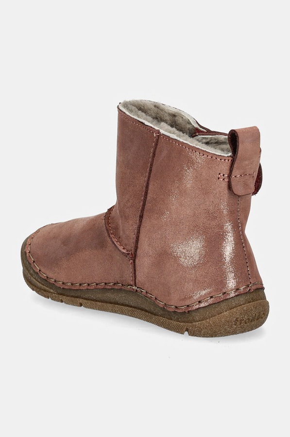 Детские кожаные сапоги Froddo PAIX UP WINTER BOOTS цвет золотой фото 2