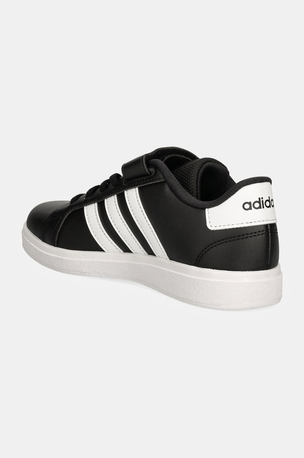 Дитячі кросівки adidas GRAND COURT 2.0 EL C колір чорний фото 2