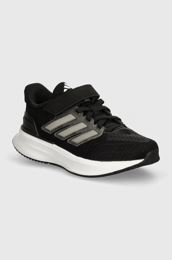 Дитячі кросівки adidas UltraRun 5 EL C колір чорний