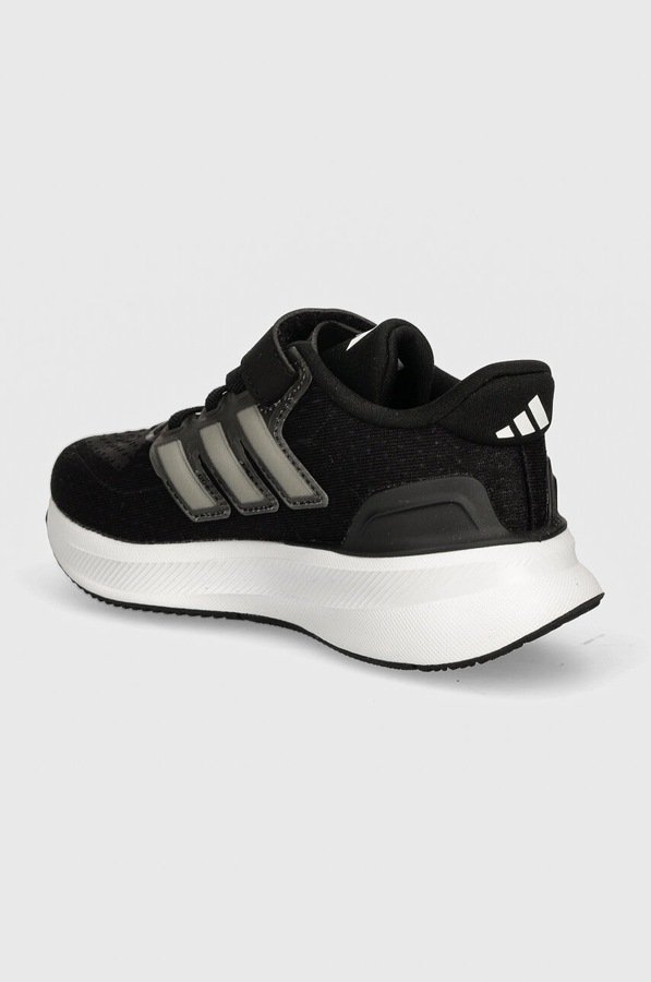 Дитячі кросівки adidas UltraRun 5 EL C колір чорний фото 3