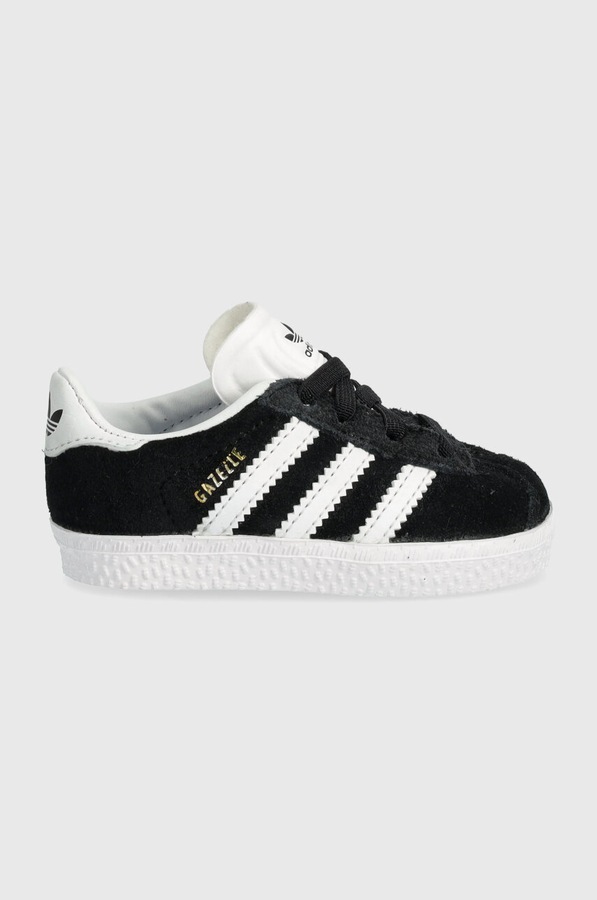 Детские кроссовки adidas Originals GAZELLE CF EL цвет черный
