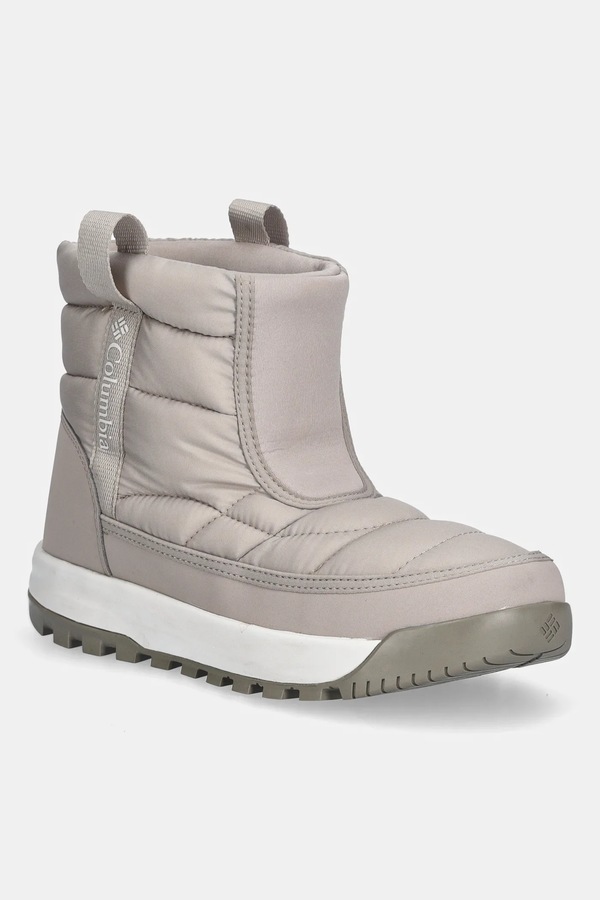 Дитячі чоботи Columbia SNOWTROT MID колір чорний
