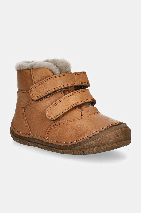 Дитячі зимові черевики Froddo PAIX UP WINTER колір коричневий
