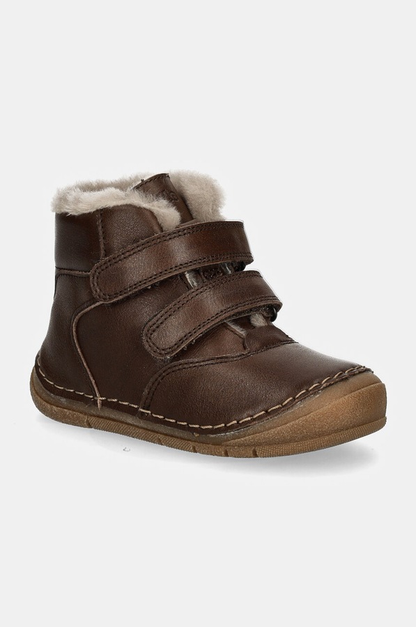 Дитячі зимові черевики Froddo PAIX UP WINTER колір коричневий