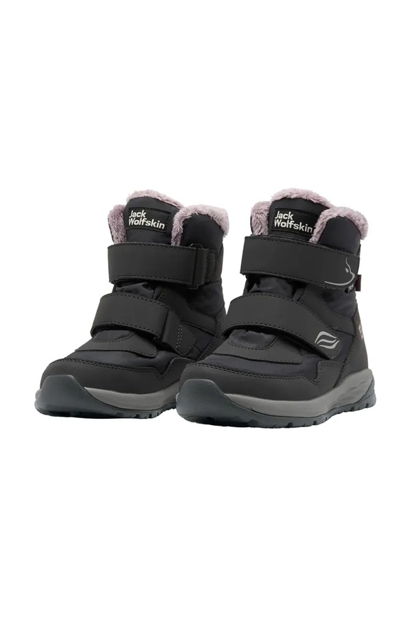 Детские зимние ботинки Jack Wolfskin цвет бордовый фото 2