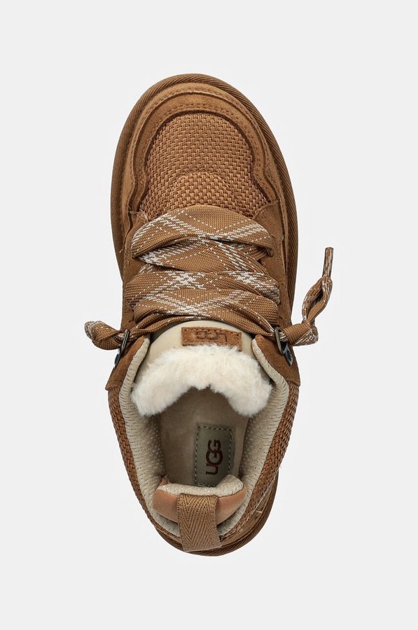 LOWMEL кросівки дитячі UGG колір коричневий фото 4