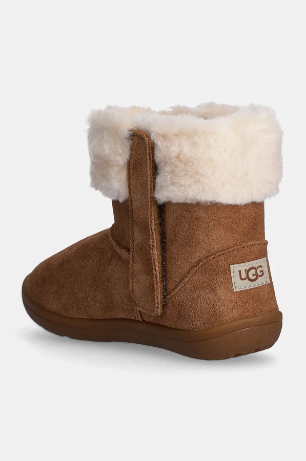 Детские замшевые сапоги UGG SAMMEE цвет коричневый фото 2