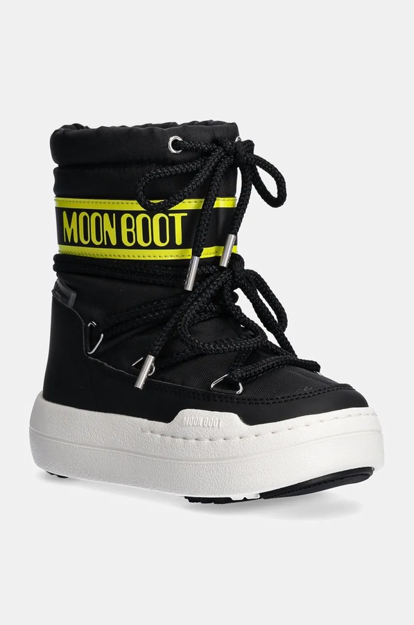 Дитячі чоботи Moon Boot JR PARK BOOT колір чорний
