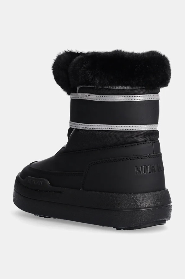 Детские сапоги Moon Boot JR PARK STRAP цвет черный фото 2