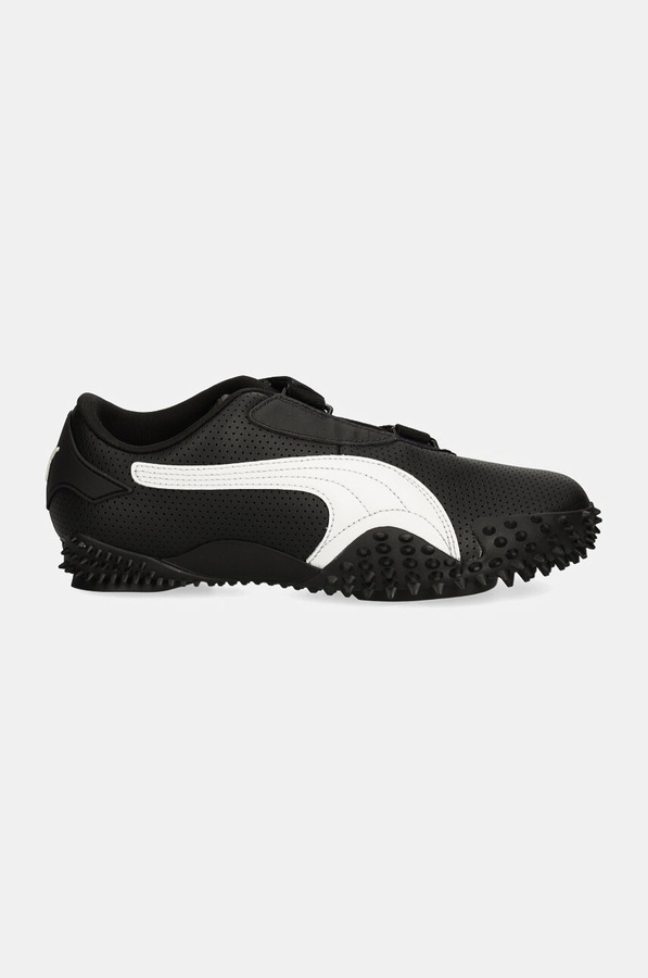 Кожаные кроссовки Puma Mostro Perf цвет черный