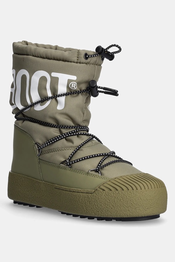 Зимові чоботи Moon Boot MB MTRACK POLAR NYLON колір зелений