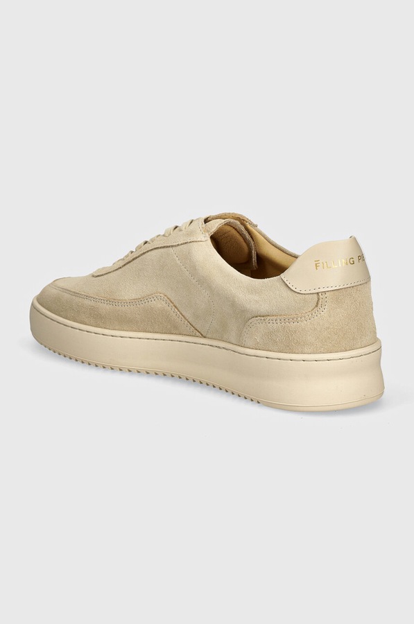 Замшевые кроссовки Filling Pieces Mondo Suede цвет бежевый фото 2