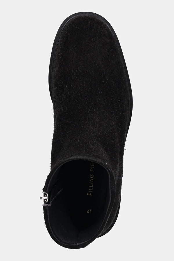 Замшеві кросівки Filling Pieces Western Chelsea Suede колір чорний фото 4