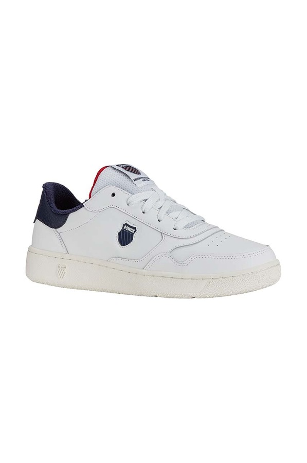 Шкіряні кросівки K-Swiss SLAMMSHIELD II колір білий фото 2