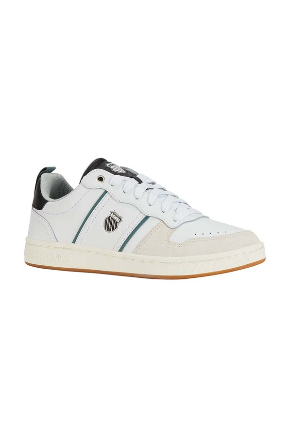 Шкіряні кросівки K-Swiss LOZAN MATCH LTH колір білий фото 2
