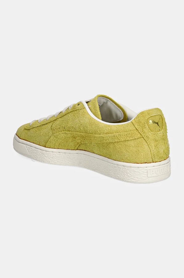Замшевые кроссовки Puma Suede The NeverWorn IV цвет зеленый фото 2