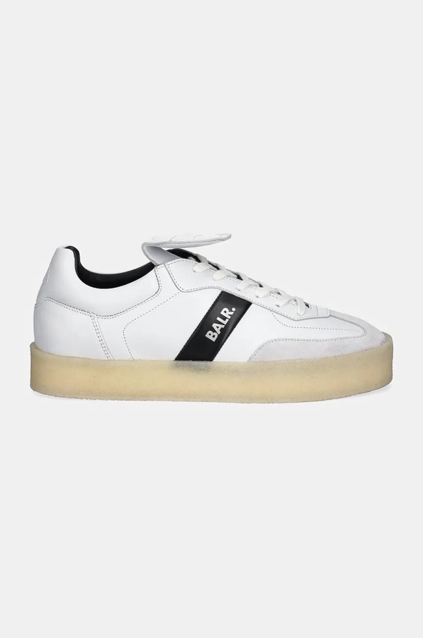Кожаные кроссовки BALR. GOTG Retro Sneaker цвет белый