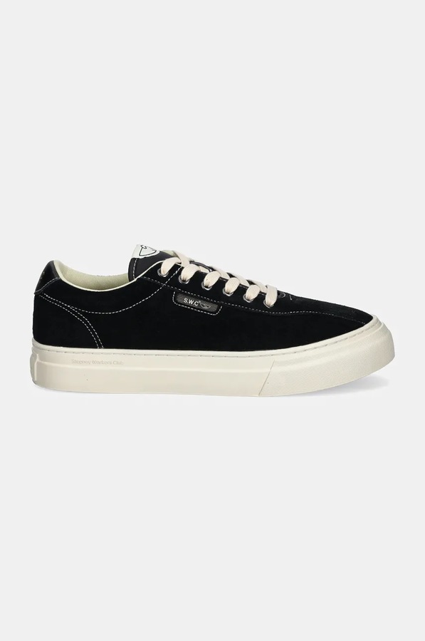 Кроссовки Stepney Workers Club Dellow 02 Cup Suede цвет черный