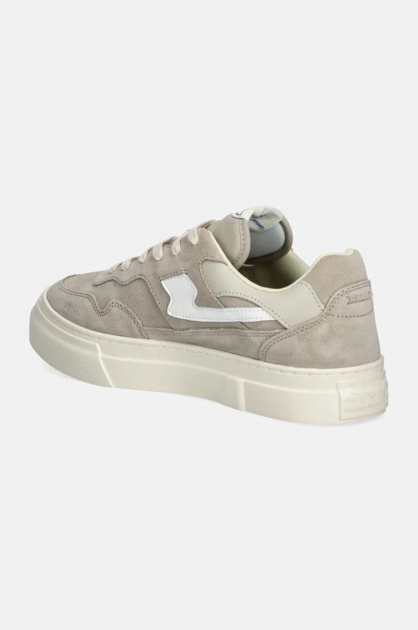 Кроссовки Stepney Workers Club Pearl S-Strike Suede цвет серый фото 2