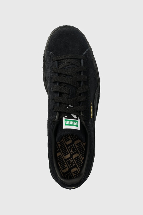 Замшеві кросівки Puma Suede Classic колір чорний фото 4