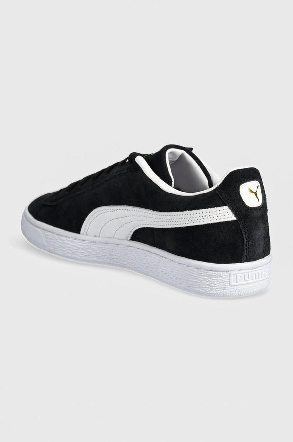 Замшевые кроссовки Puma Suede Classic цвет черный фото 2