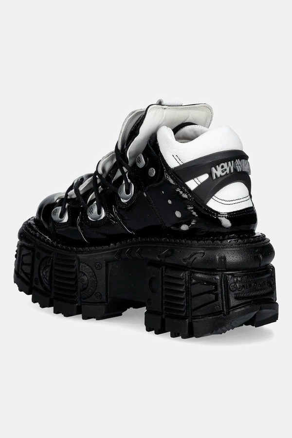 Шкіряні кросівки New Rock M-106-S119 Ankle Boot Imperfect колір чорний фото 2