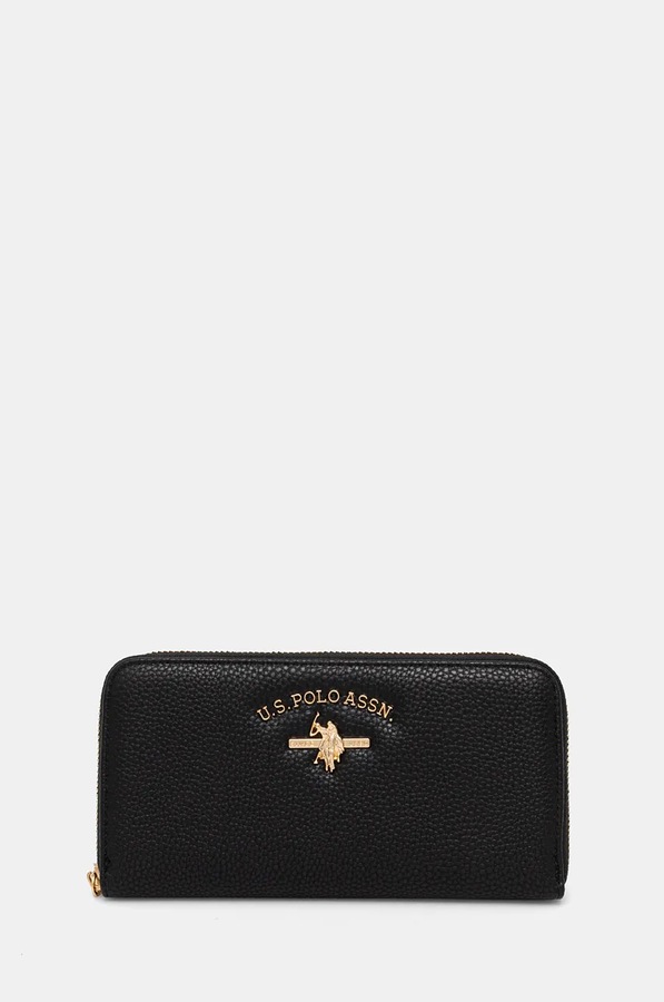 Гаманець U.S. Polo Assn. Stanford колір чорний
