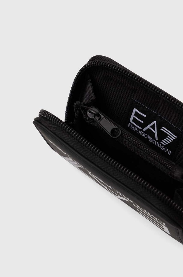 Гаманець EA7 Emporio Armani колір чорний фото 2