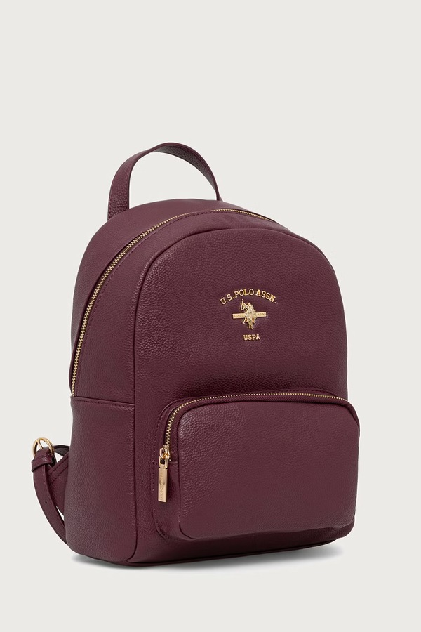 Рюкзак жіночий зі штучної шкіри U.S. Polo Assn. Stanford колір червоний