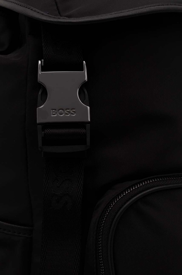 Рюкзак чоловічий BOSS колір чорний фото 4