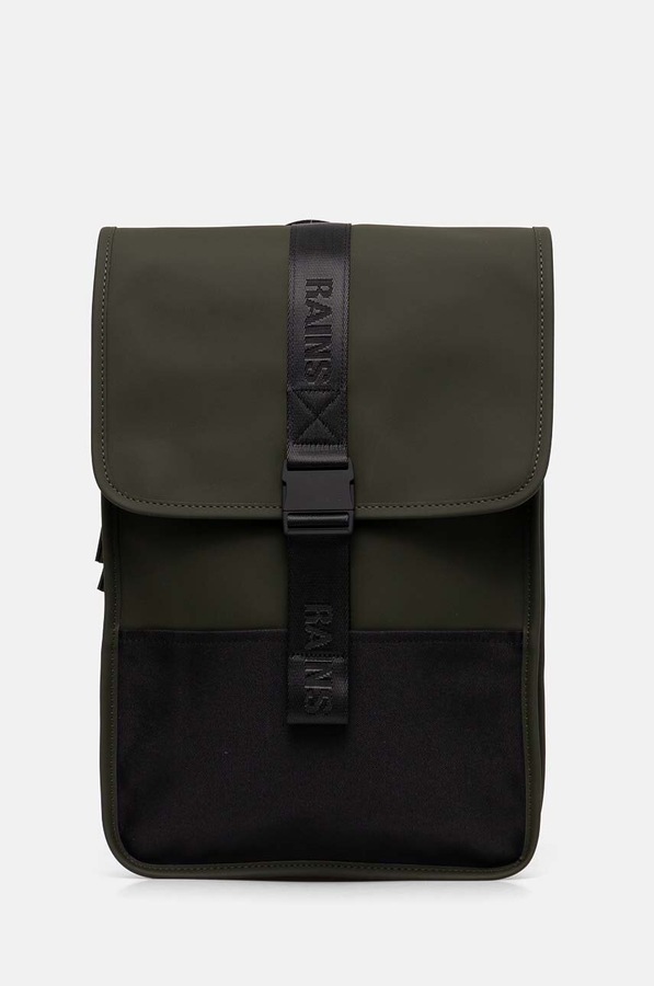 Рюкзак Rains Trail Backpack Mini W3 цвет зеленый