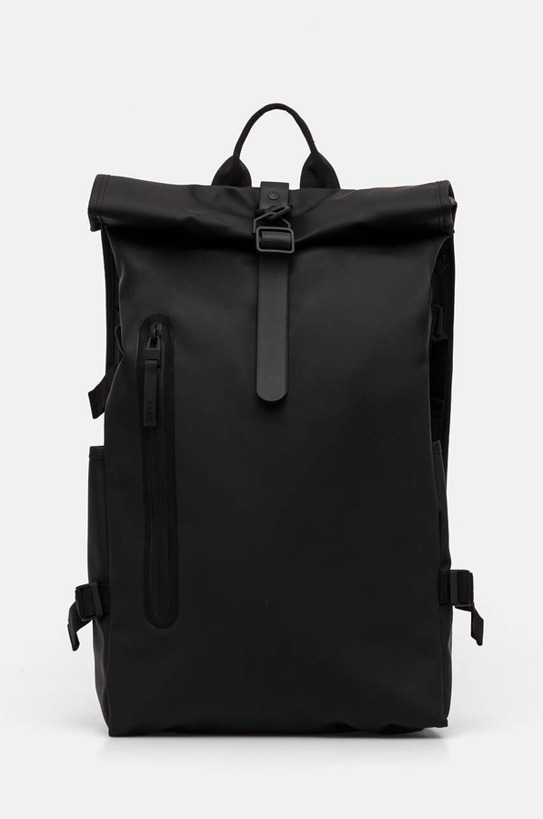 Рюкзак Rains Rolltop Rucksack Large W3 колір чорний