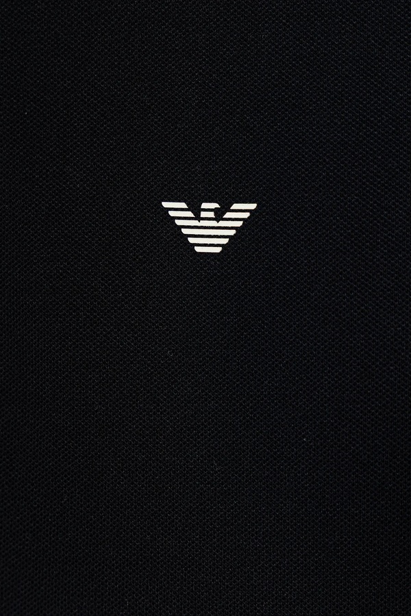 Дитяче поло Emporio Armani колір білий фото 2